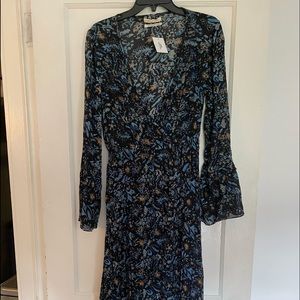 Urban Outfitter Maxi Faux Wrap dress